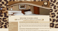 Desktop Screenshot of dumalodge.co.za